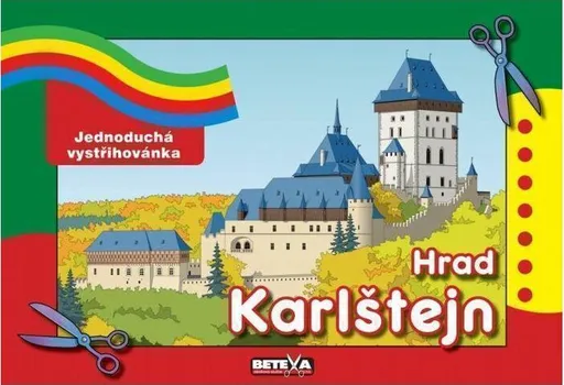 Hrad Karlštejn - Jednoduchá vystřihovánky