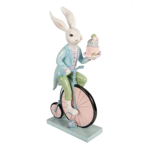 Barevná kovová dekorační váza s květy Margo - Ø 33*36 cm Clayre & Eef