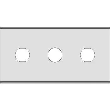 Průmyslová čepel dvoubřitá, Lutz - 0410.0680 (0410.0680)