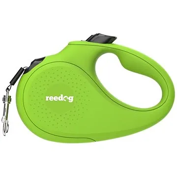 Reedog Senza Basic samonavíjecí vodítko XS 12 kg / 3 m páska / zelené (8596067302031)