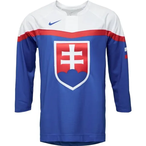 Nike MEN'S IIHF REPLICA SLOVAKIA Pánský hokejový dres, modrá, velikost