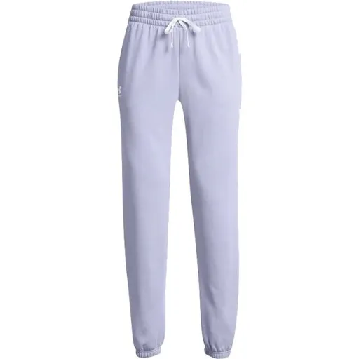 Under Armour RIVAL TERRY Dámské tepláky, světle modrá, velikost S