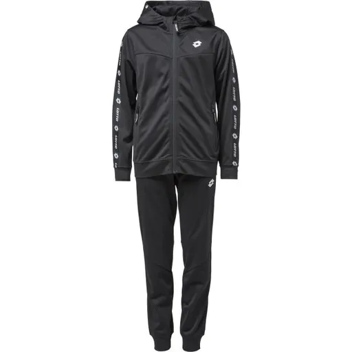 Lotto LIMASON Dětská tepláková souprava, černá, velikost 164-170