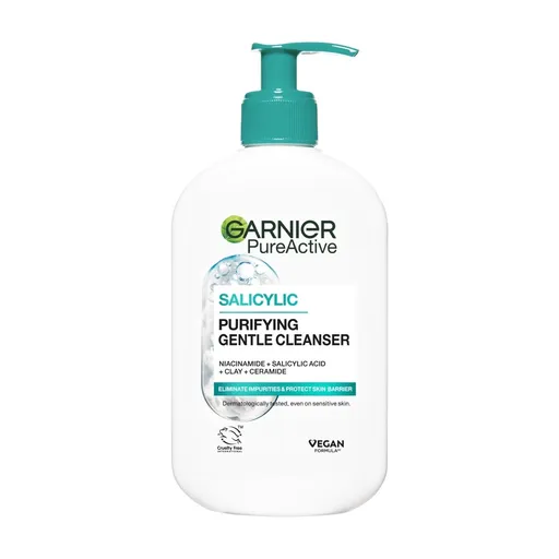 Garnier Pure Active Hydratační čisticí gel proti nedokonalostem 250 ml