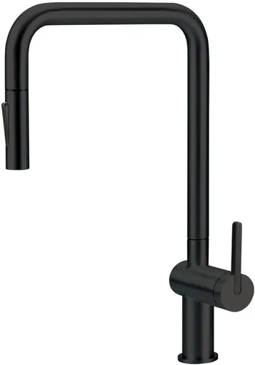 DEANTE Momi černá Kuchyňská baterie, s výsuvnou hubicí BKM_N73N