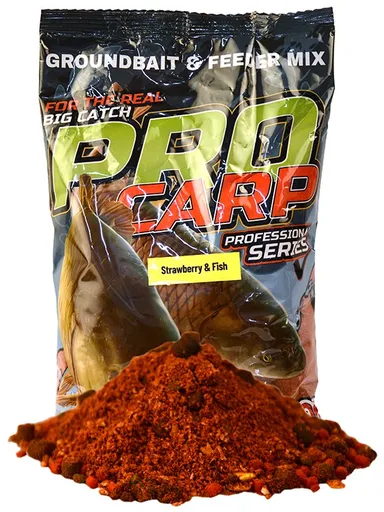 Benzar mix krmítková směs pro carp 1 kg - jahoda ryba