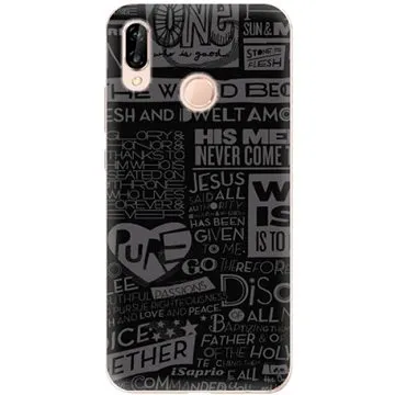 iSaprio Text 01 pro Huawei P20 Lite (text01-TPU2-P20lite)