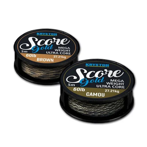 Kryston Score Gold 60lb - Matt brown 5m,Kryston Score Gold 60lb - Matt brown 5m