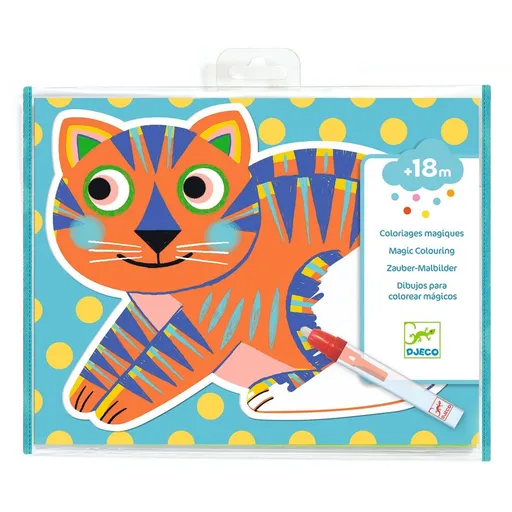 Djeco Vodní omalovánky Velká zvířátka