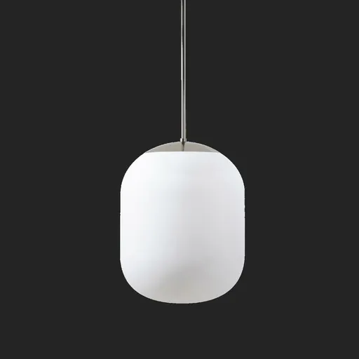 OSMONT TAN62276 TANIA P1 HP závěsné skleněné svítidlo nerez leštěná / bílá IP40 3000 K 52W LED DALI