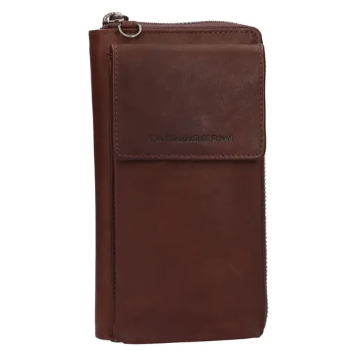 Dámská kožená crossbody kabelka s peněženkou The Chesterfield Brand Lauri - hnědá