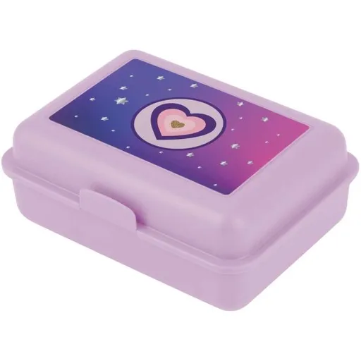 BAAGL SRDCE Box na svačinu, růžová, velikost