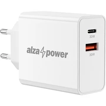 AlzaPower A130 Fast Charge 30W bílá (APW-CCA130W)