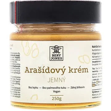 Bery Jones Arašídový krém jemný 250g (8595691051797)