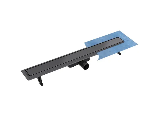 BESCO Odtokový žlab VIRGO DUO GRAFIT s roštem 2v1 Rozměr A 90 ZLOL90VGR