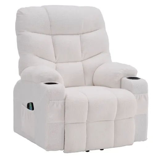 Elektrické masážní křeslo HUDSON Kondela