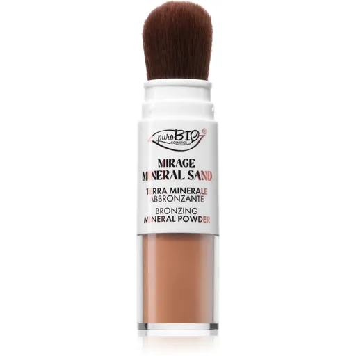 puroBIO Cosmetics Mirage Mineral Sand minerální bronzující pudr na obličej a tělo odstín 3.5 g
