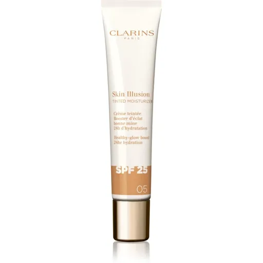 Clarins Skin Illusion Tinted Moisturizer tónovací krém SPF 25 odstín 05 40 ml