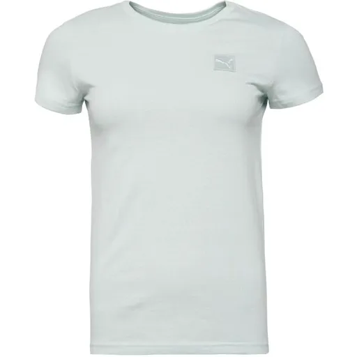 Puma ESSENTIALS ELEVATED TEE Dámské triko, světle zelená, velikost