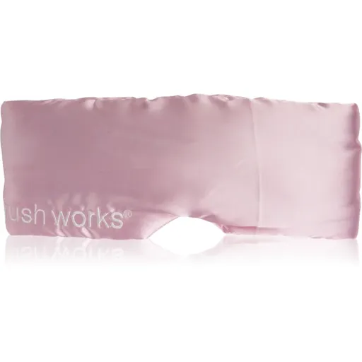 Brushworks Cushioned Satin Sleep Mask maska na spaní 1 ks