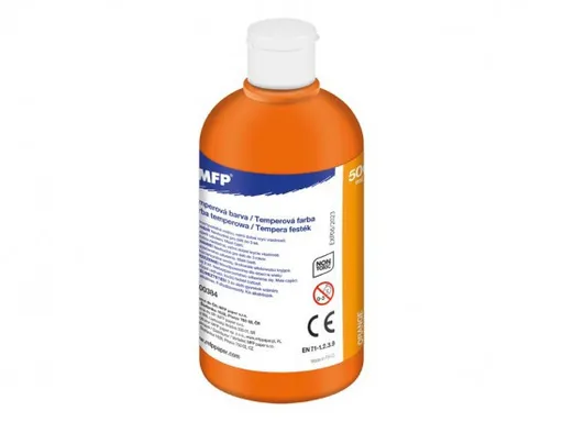 Barva temperová MFP oranžová 500ml