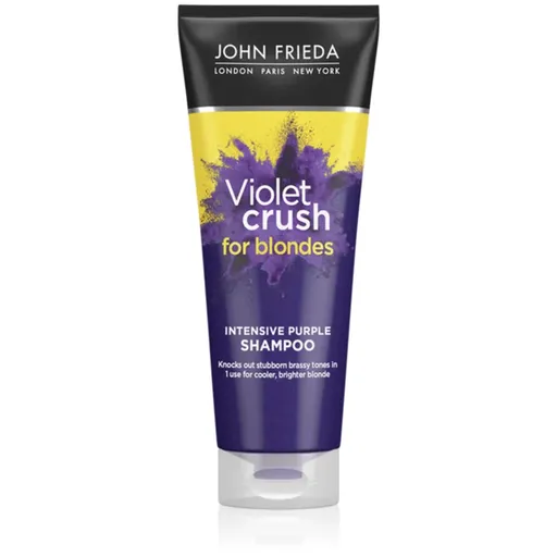 John Frieda Sheer Blonde Violet Crush fialový šampon pro blond vlasy 250 ml