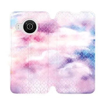 Flip pouzdro na mobil Nokia X20 - MR02S Vodovkové obrazce (5903516740949)