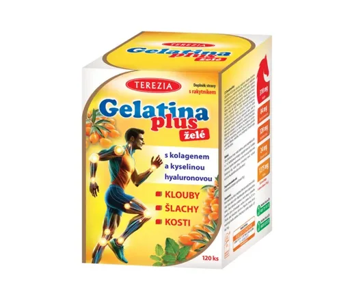 Terezia Company Gelatina plus želé 120 kusů