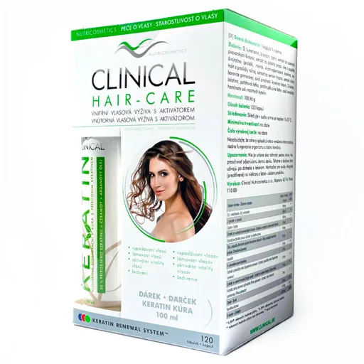 Clinical Hair-Care 120 tobolek + keratin 100 ml