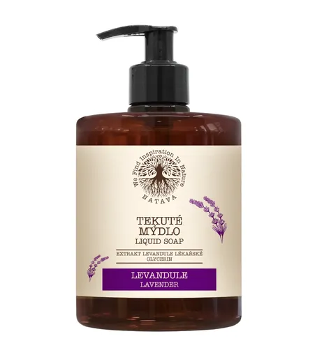 Natava Tekuté mýdlo Levandule 500 ml