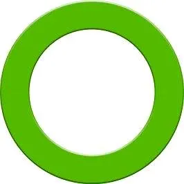 Designa Surround - kruh kolem terče - Green (287612)