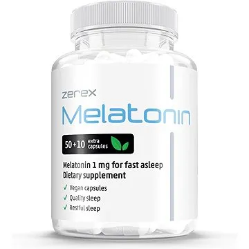 Zerex Melatonin 1 mg, 60 kapslí (8588007981802)