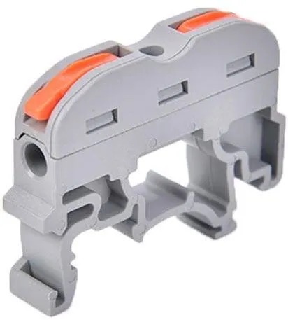 Rychlospojka PCT-211 pro kabely 0,08-4mm2 na DIN lištu