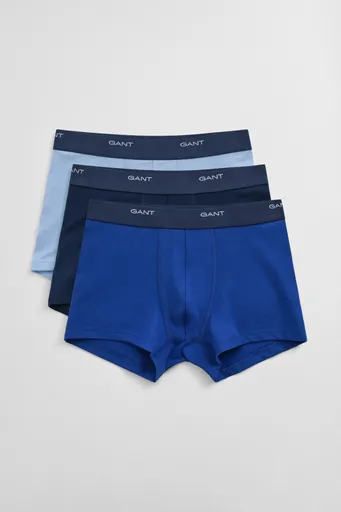 SPODNÍ PRÁDLO GANT CORE TRUNK 3-PACK COLLEGE BLUE