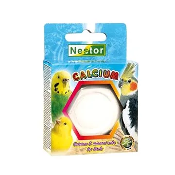 Nestor calcium & mineral minerální kámen pro ptáky 55 g 1 ks (5901636000325)