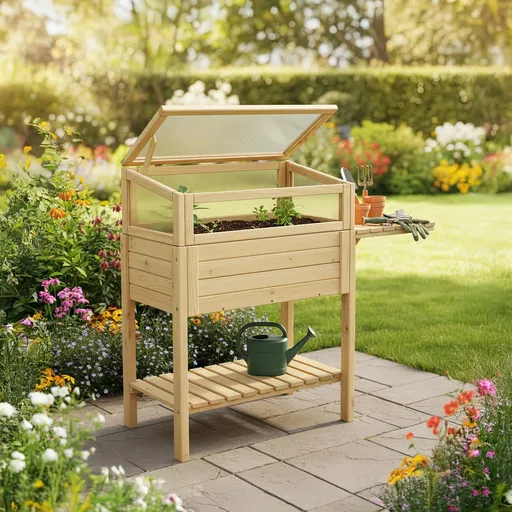 Pařeniště z přírodního dřeva