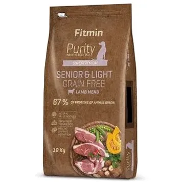 Fitmin Purity Dog GF Senior & Light Lamb 12 kg (8595237016099)