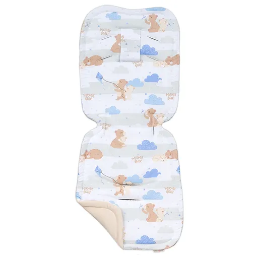 Mamo Tato Vložka do kočárku prošívaný Velvet - Medvídci v béžové