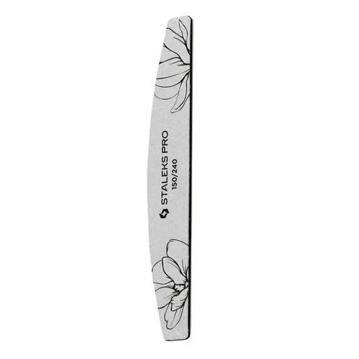 STALEKS Minerální pilník na nehty Expert 40 150/240 (Crescent Mineral Nail File) 25 ks