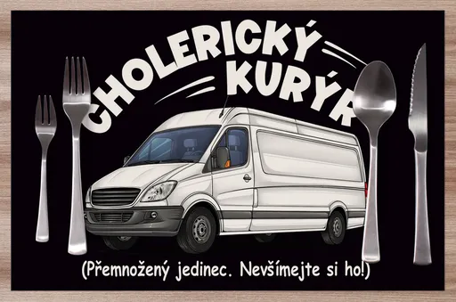 Prostírání Cholerický kurýr