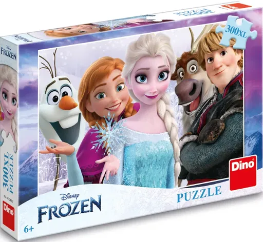 Puzzle Frozen: Dobrodružství 300 xl dílků