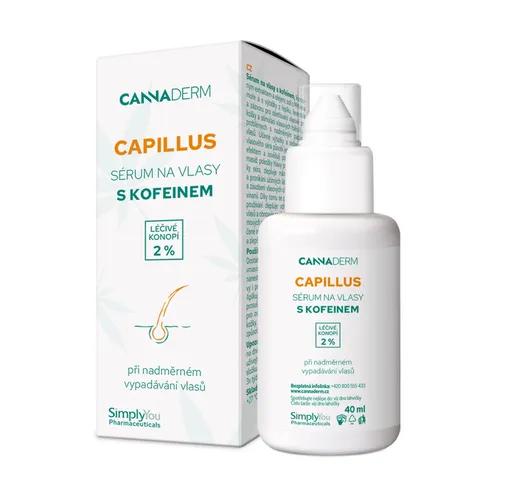 Cannaderm Capillus Sérum stimulační s kofeinem 40 ml