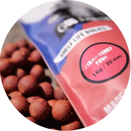 G.b.u. boilies strawberry punk - 1 kg 24 mm