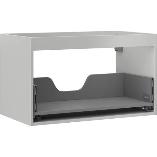 MEXEN Box-A skříňka pro umyvadlo 80, 1 šuplík, šedý mat 91AX0-0800-470-1-62