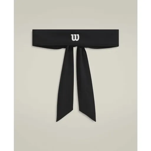 Wilson U TIE HEADBAND Čelenka, černá, velikost UNI