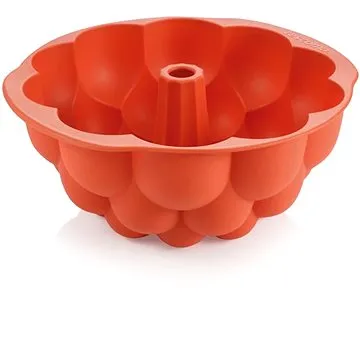 TESCOMA Bábovka vysoká DELÍCIA SiliconPRIME, průměr 24 cm, malina (8595028402322)