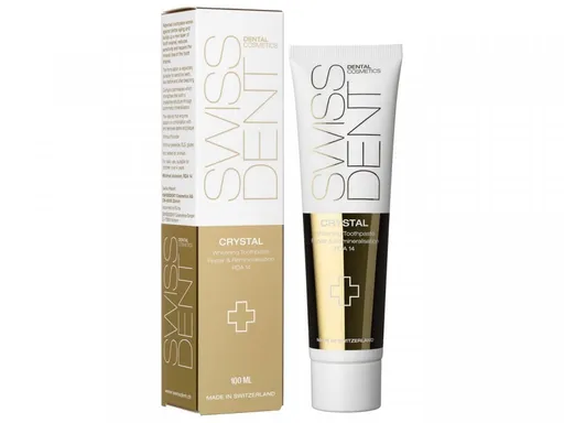 Swissdent Regenerační zubní krém s bělicím efektem Crystal (Repair & Whitening Toothcream) 100 ml