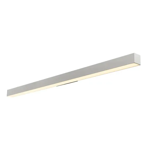 SLV BIG WHITE Q-LINE, nástěnné svítidlo, LED, 3000K, stříbrné šedé 1000670