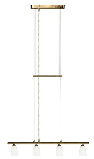 Stropní svítidlo Parma 4*40W G9 patinované zlato