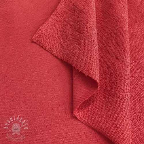 Teplákovina spiced coral ORGANIC